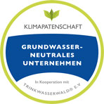 Klimapatenschaft Grundwasserneutrales Unternehmen